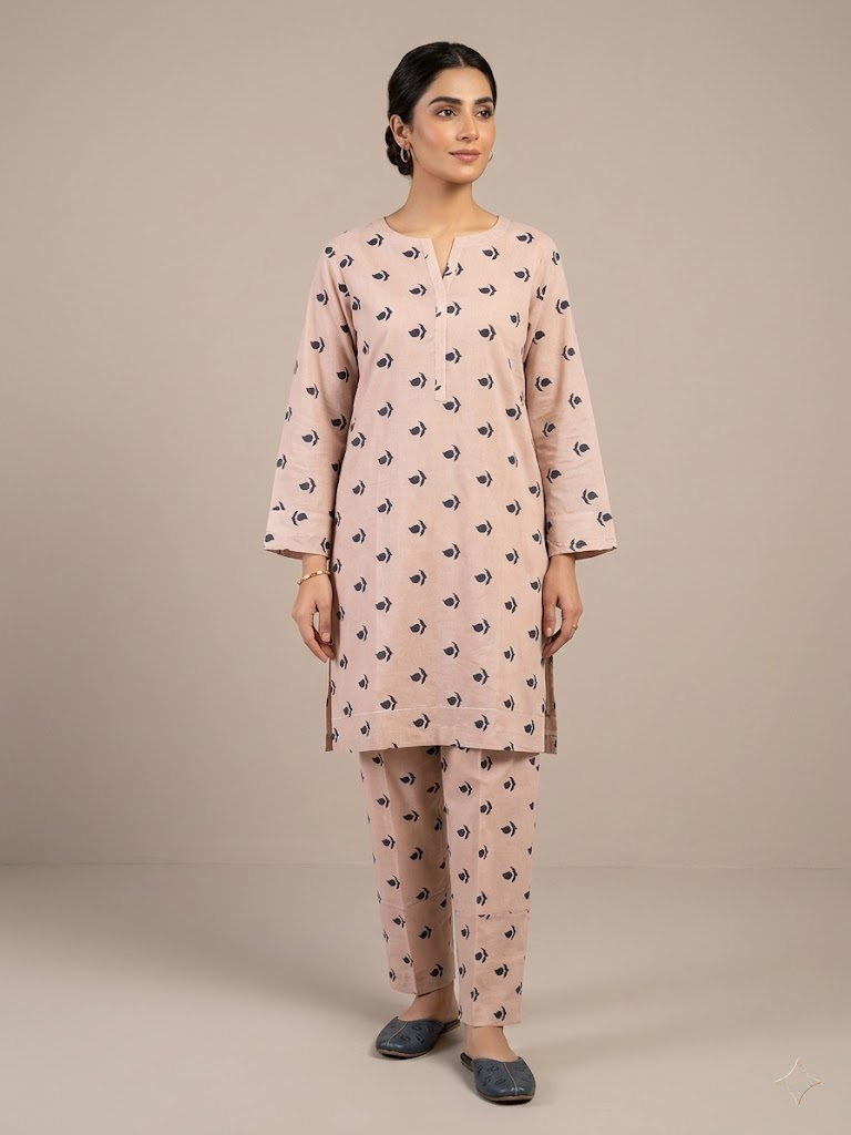 Bin saeed 2-piece stitched