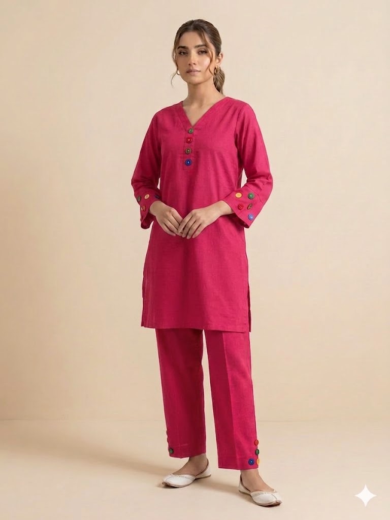 2-Piece stitched