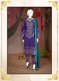 Party Wear Embroidered 3Pc Unstitched Suit PJPWS-240840